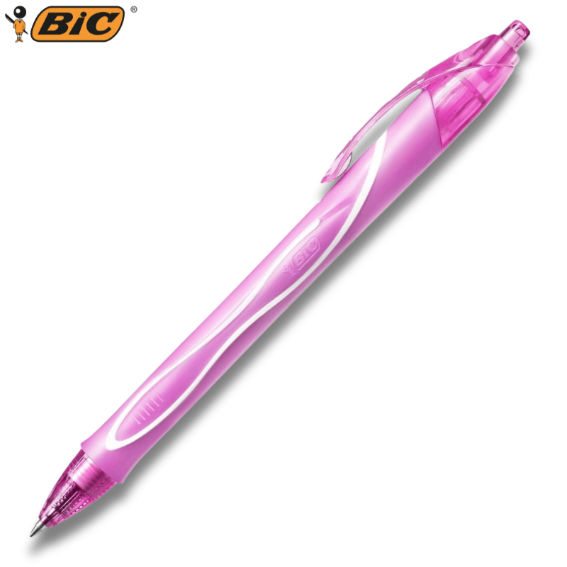 Στυλό Gel Ροζ 0.7mm  "Gelocity Quick Dry" - Bic