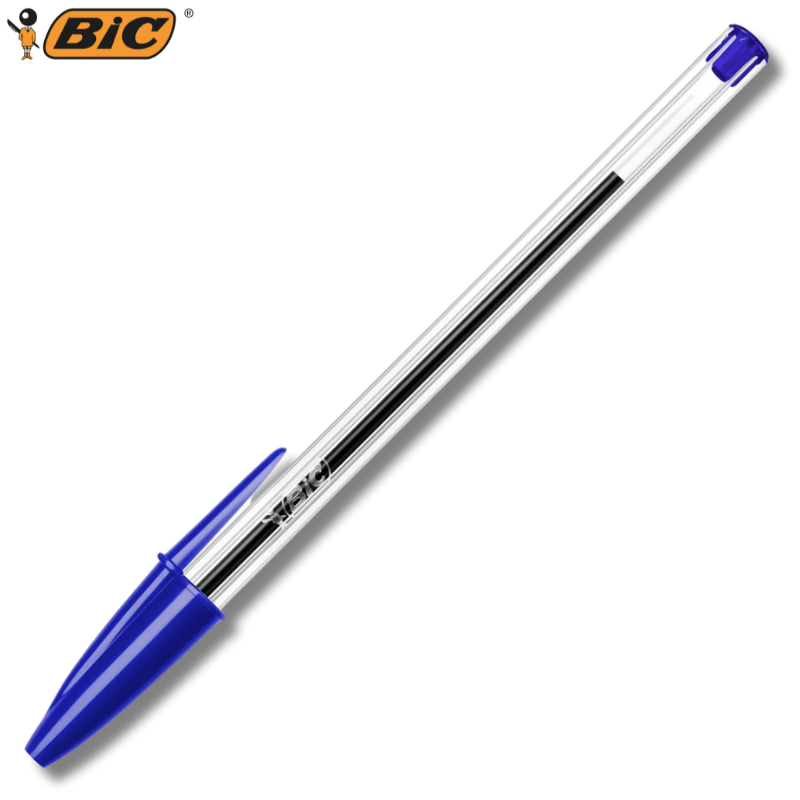 Στυλό Διαρκείας Μπλέ 1.0mm - Bic Cristal Original