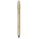 Στυλό Διαρκείας Μπλε 1.2mm Shine Cristal Gold - Bic