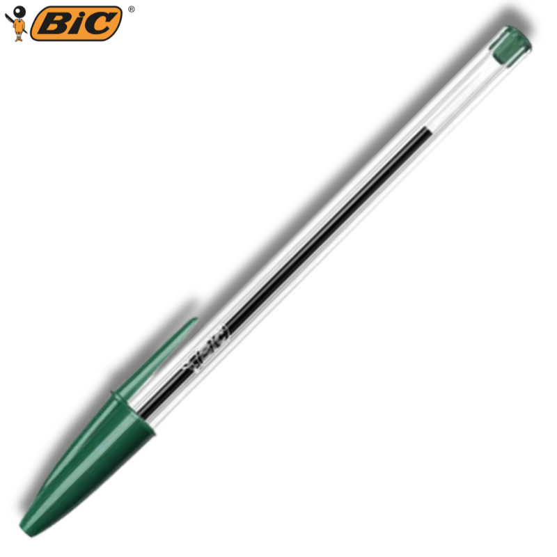 Στυλό Διαρκείας Πράσινο 1.0mm - Bic Cristal Original