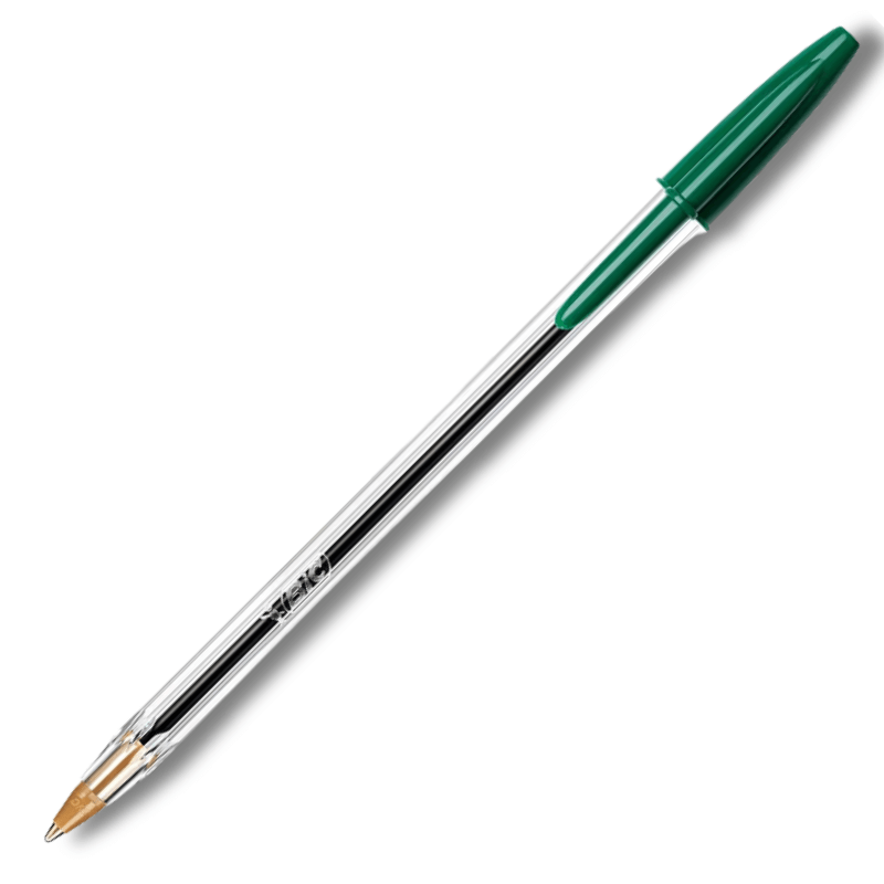 Στυλό Διαρκείας Πράσινο 1.0mm - Bic Cristal Original