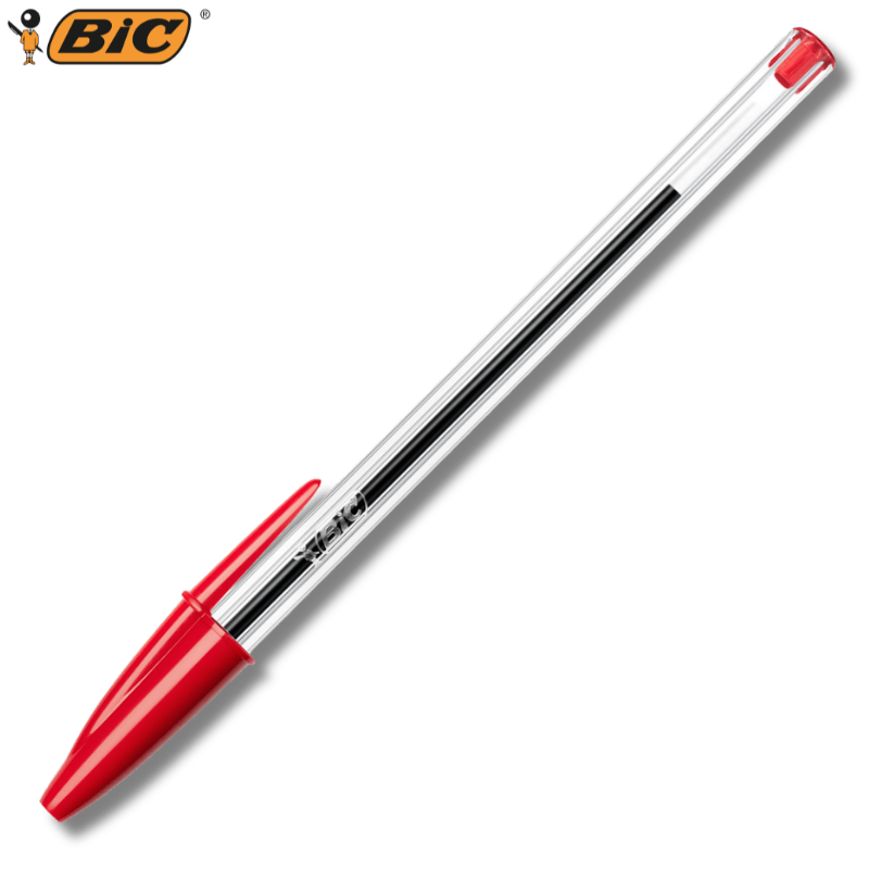 Στυλό Διαρκείας Κόκκινο 1.0 mm - Bic Cristal Original