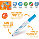 Μαρκαδόροι Ζωγραφικής Carioca Baby Jumbo 12 Χρώματα