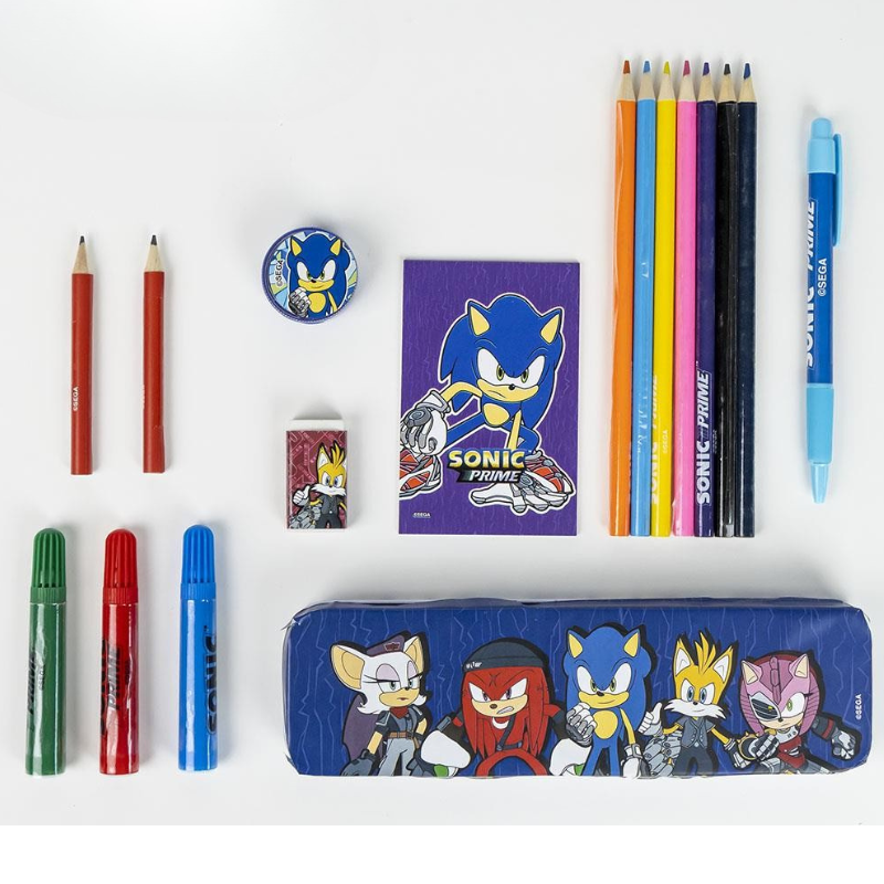 Σετ Χρωματισμού με Κασετίνα "Sonic" - Cerda