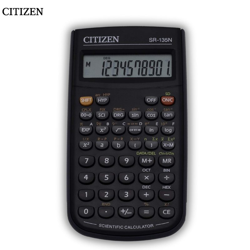 Office calculator CITIZEN CDB 1201-BK, 12 digits. 20x16x3cm