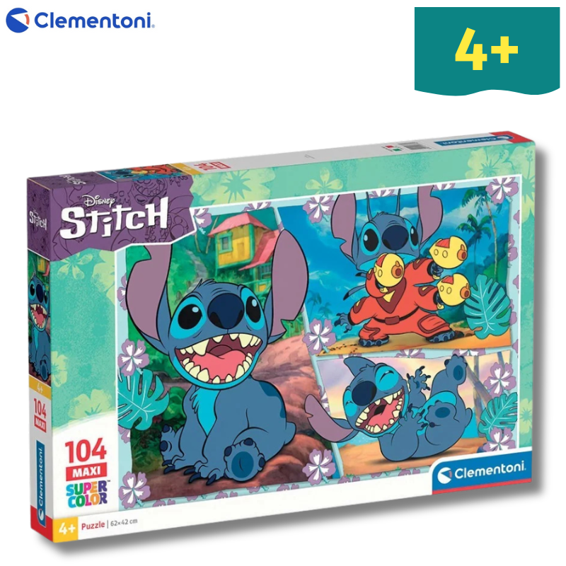 Παζλ Παιδικό Disney Stitch 104 τμχ - Clementoni