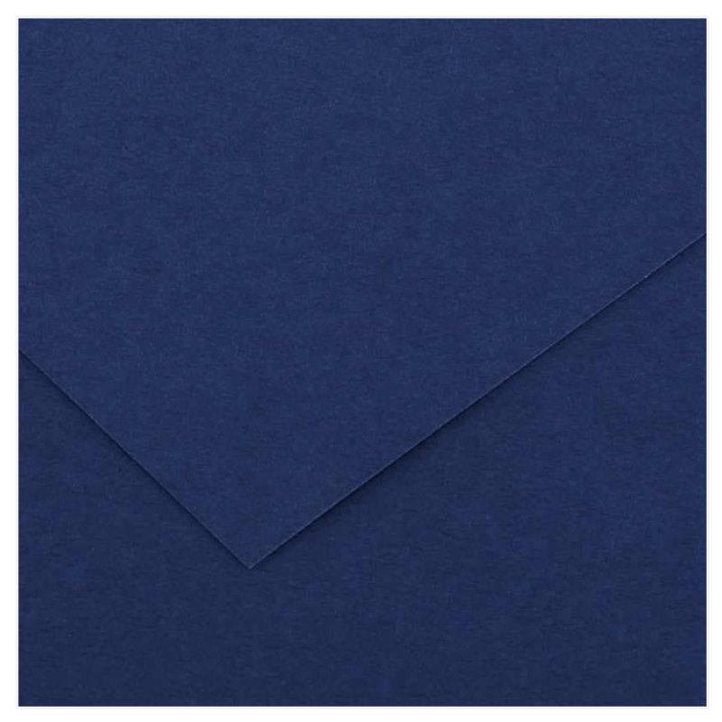 Χαρτί Canson Ultramarine (Μπλέ Βαθύ) 220gr 50x70 - Colorline