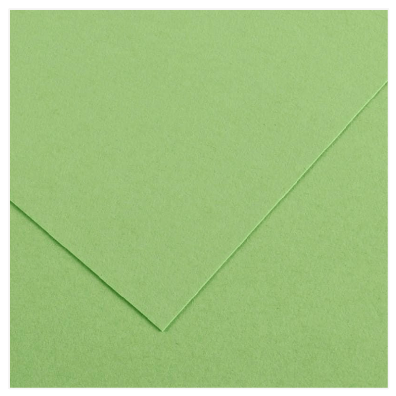 Χαρτί Canson Apple Green (Λαχανί) 220gr 50x70 - Colorline