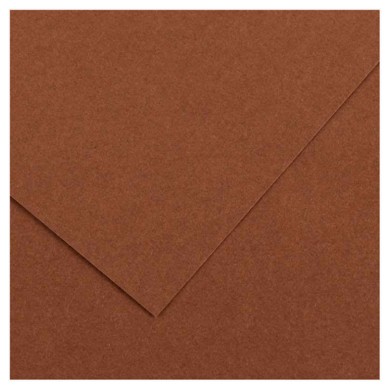 Χαρτί Canson Chocolate (Καφέ Σοκολατί) 220gr 50x70 - Colorline