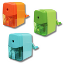 Ξύστρα Μονή Πλαστική Επιτραπέζια με Μανιβέλα - Deli