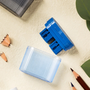 Ξύστρα Βαρελάκι Διπλή Πλαστική - Deli