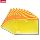 Envelope With Button Plastic A4, 33X23 "Barca"