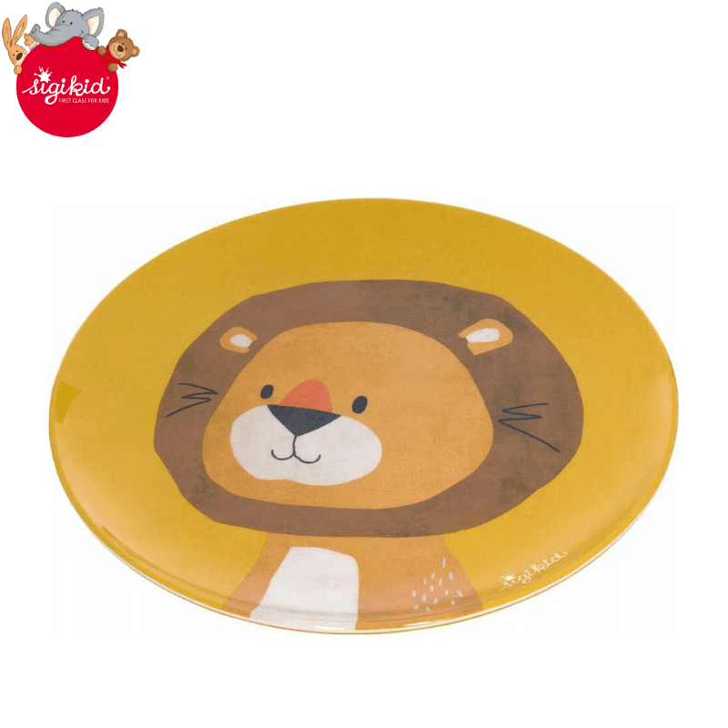 Children's Melamine Plate "Lion" - Sigikid