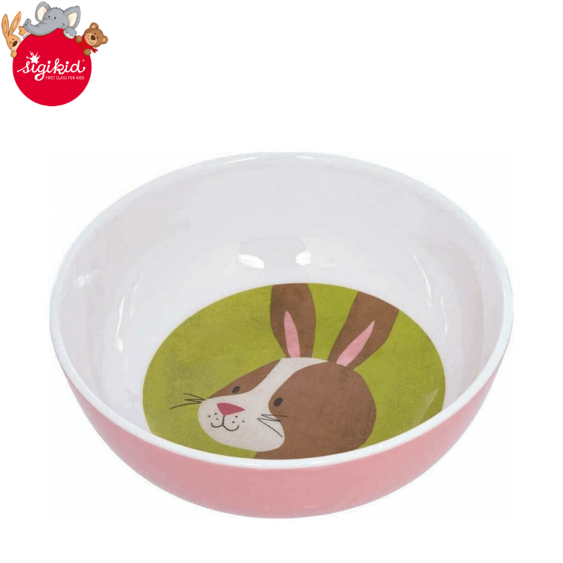 Children's Melamine Bowl "Bunny" - Sigikid
