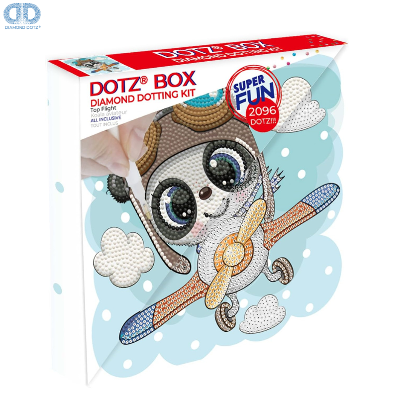 Dotz Box "Top Flight" Mosaic Frame 22x22 - Diamond Dotz