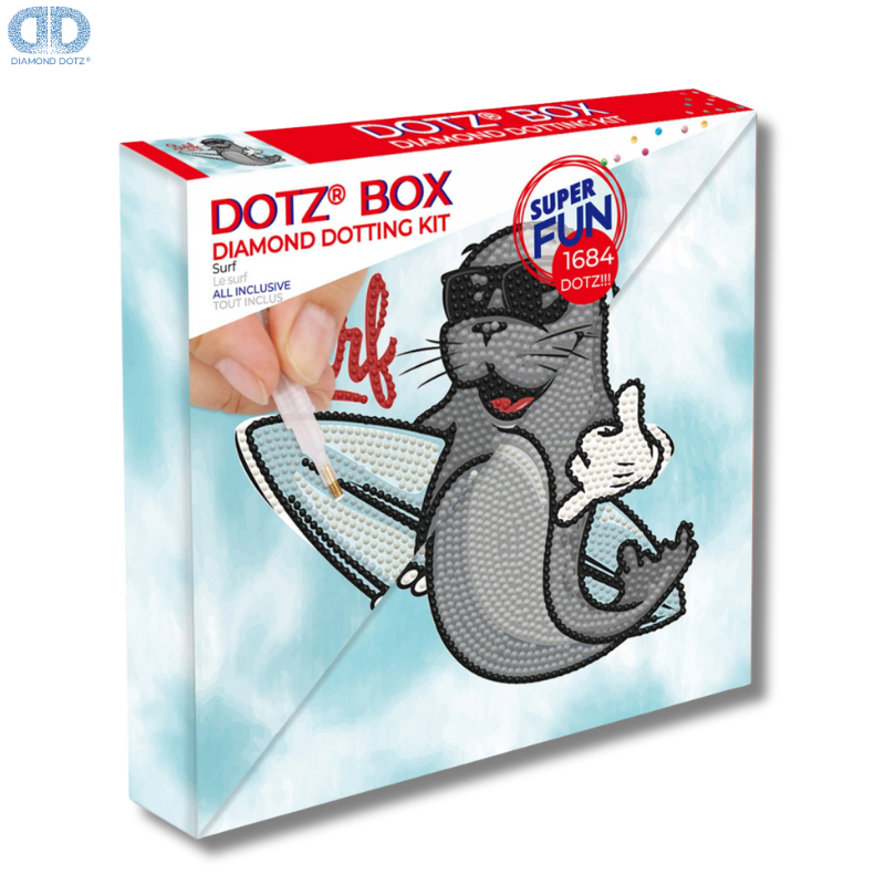 Dotz Box "Sea Starlet" Mosaic Frame 22x22 - Diamond Dotz