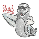 Dotz Box "Sea Starlet" Mosaic Frame 22x22 - Diamond Dotz