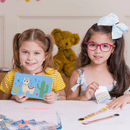 Ψηφιδωτή Θήκη με Φερμουάρ "Lama Party" - Diamond Dotz