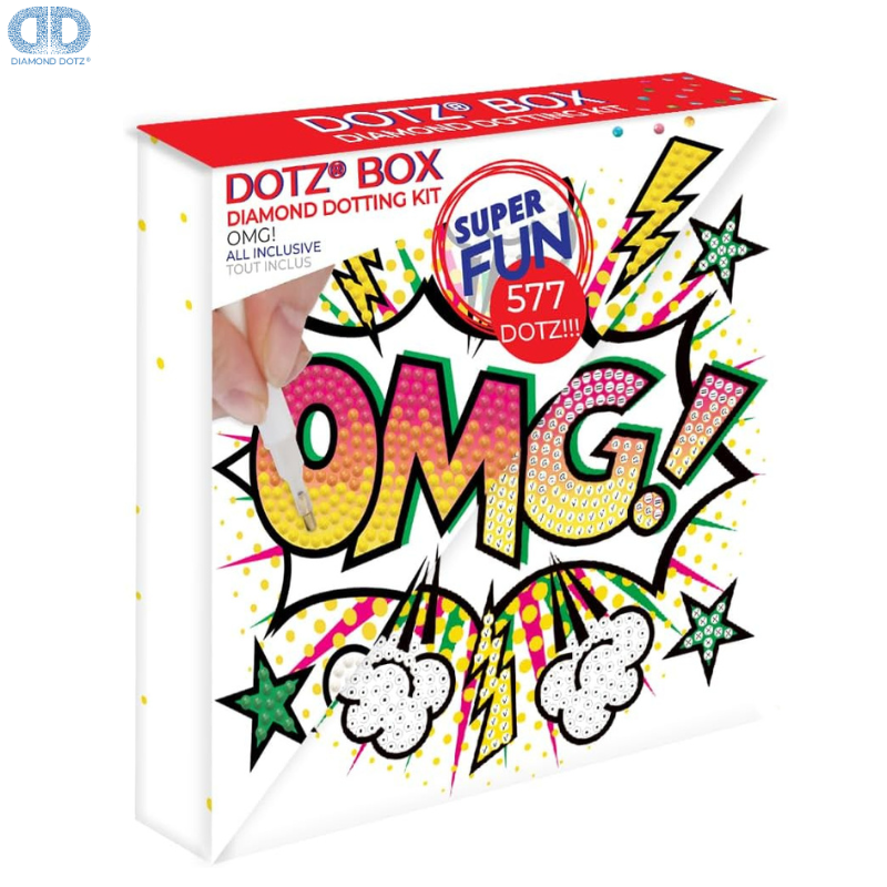 Dotz Box "OMG!" Mosaic Frame 15x15 - Diamond Dotz