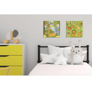 Dotz Box "Dotz in the Jungle" Mosaic Frame 28x28 - Diamond Dotz