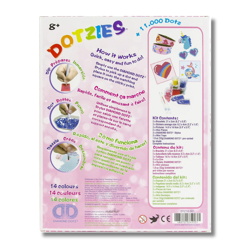 Dotzies Mermaid Diamond Dotting Kit - Diamond Dotz