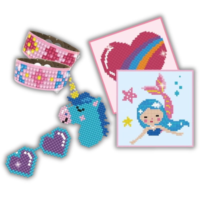 Dotzies Mermaid Diamond Dotting Kit - Diamond Dotz