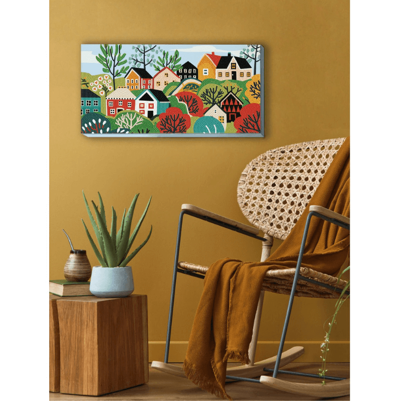 Dotz Box "Dotz at the Zoo" Mosaic Frame 28x28 - Diamond Dotz