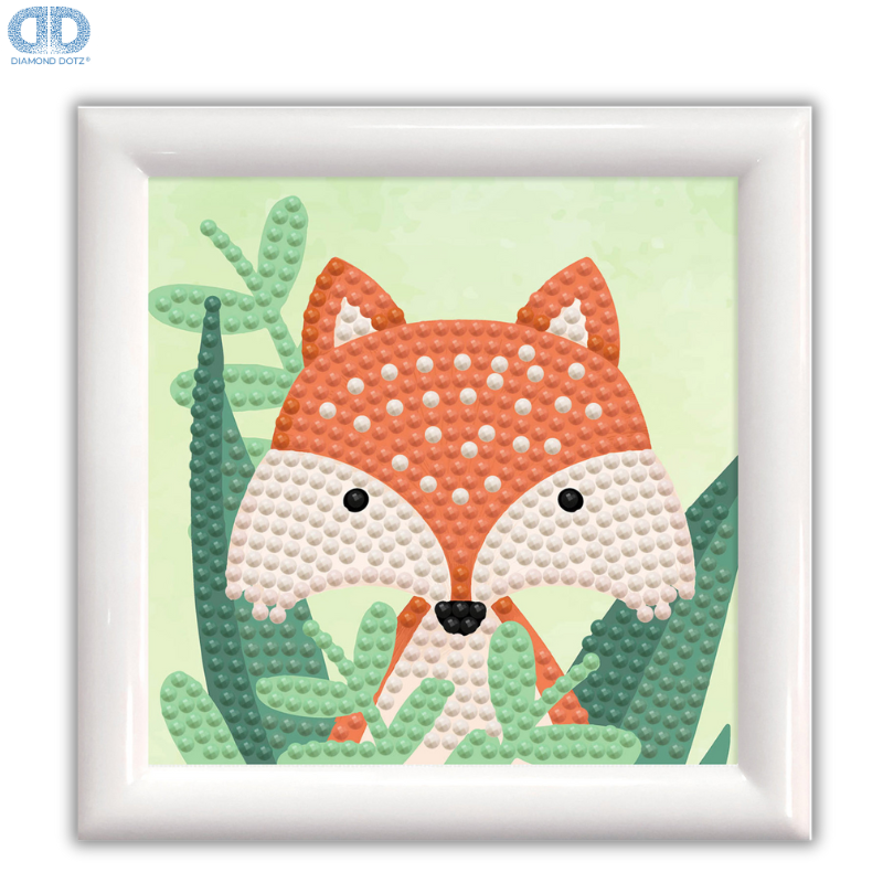 Dotz Box "Wild Free" Mosaic Frame 22x22 - Diamond Dotz