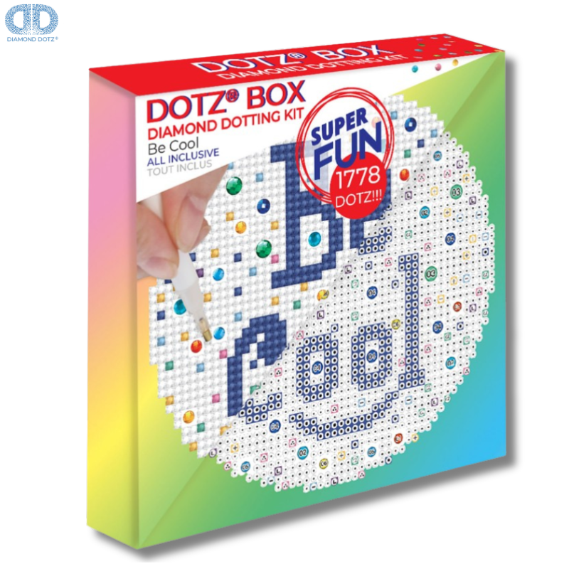 Dotz Box "LOL" Mosaic Frame 15x15 - Diamond Dotz