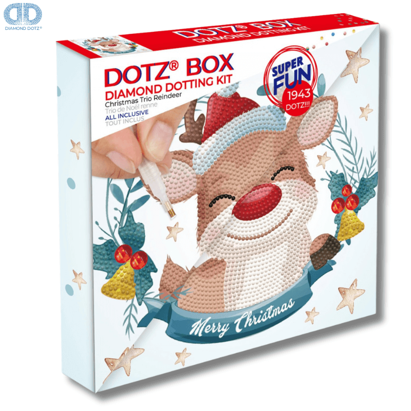 Dotz Box "Dotz in the Jungle" Mosaic Frame 28x28 - Diamond Dotz