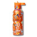 Ανοξείδωτο Παγούρι Θερμός με Εσωτερικό Καλαμάκι 500ml Ice - Ecolife