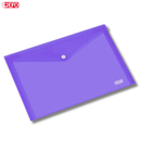 Φάκελος A4 Μωβ Διάφανος Πλαστικός με Κουμπί - +Efo