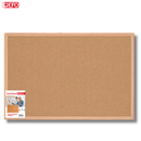 Πίνακας Ανακοινώσεων Φελλού 60x90εκ με Ξύλινο Πλαίσιο  - +Efo