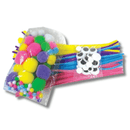 Σετ Χειροτεχνίας με Πομ Πομ Σύρμα Πίπας και Ματάκια