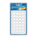 Αυτοκόλλητες Ροδέλες Λευκές - ZDesign