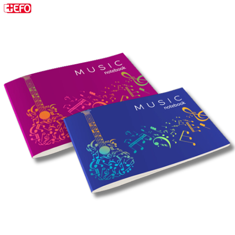 Music Notebook Pin 40 sheets 17x25 - Smart Paper