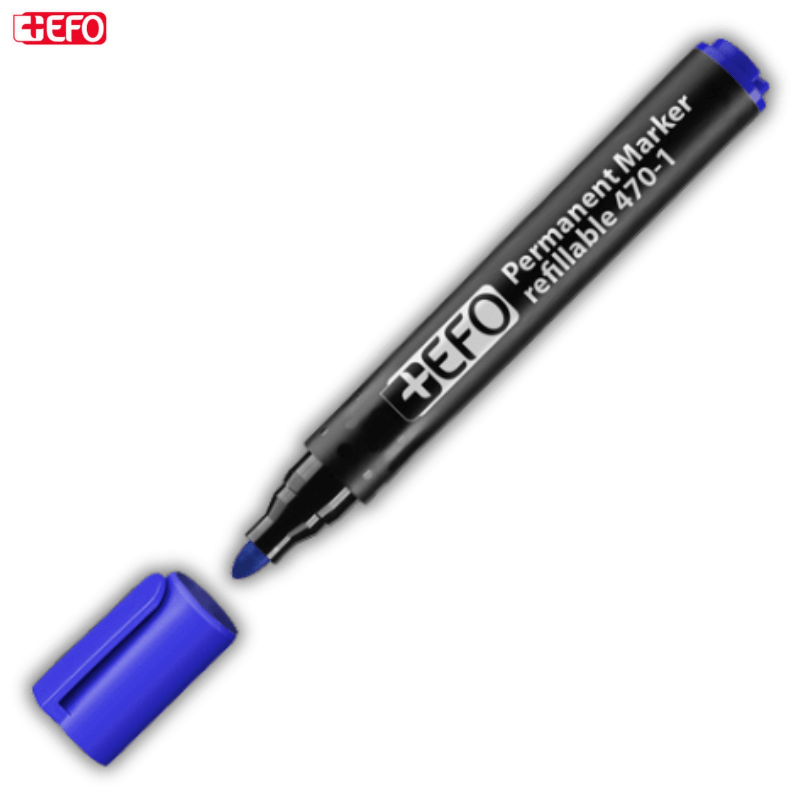 Μαρκαδόρος Κιβωτίων 470-2 F Μπλέ - +Efo