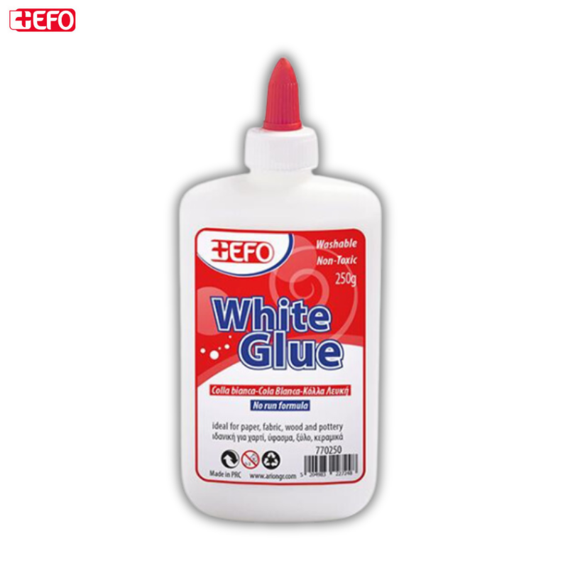 Κόλλα Λευκή Ρευστή τύπου Atlacol 250gr - Efo
