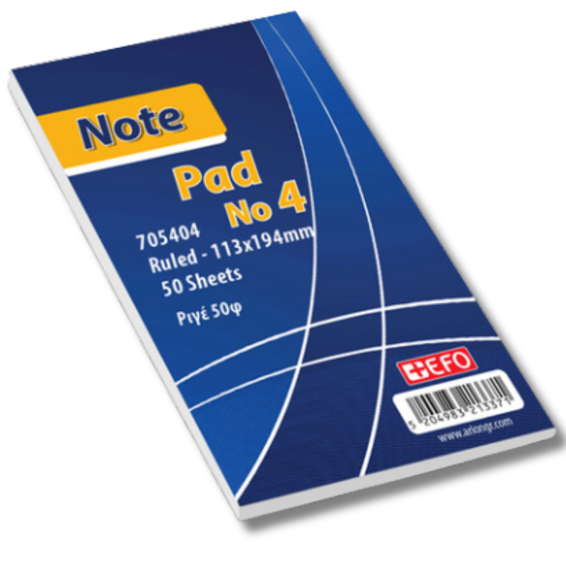 Sticky STRIPE Notepad, 50Φ, NotePad