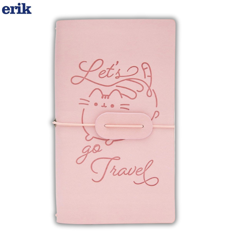 Σημειωματάριo Ταξιδιωτικό Τετράδιο "Pusheen" - Erik