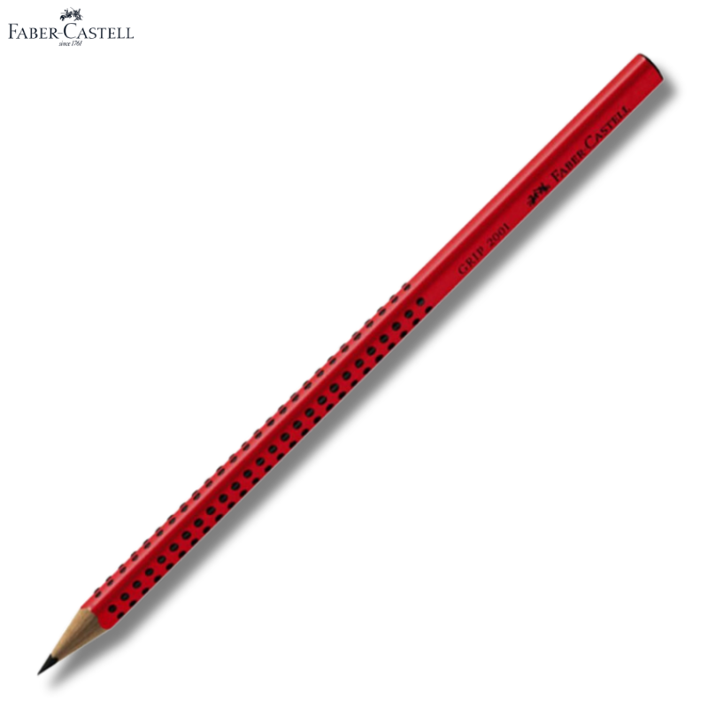 Μολύβι Grip 2001 HB Red - Faber Castell