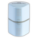 Ξύστρα Βαρελάκι Τριπλή σε Σιέλ Χρώμα Grip  - Faber Castell