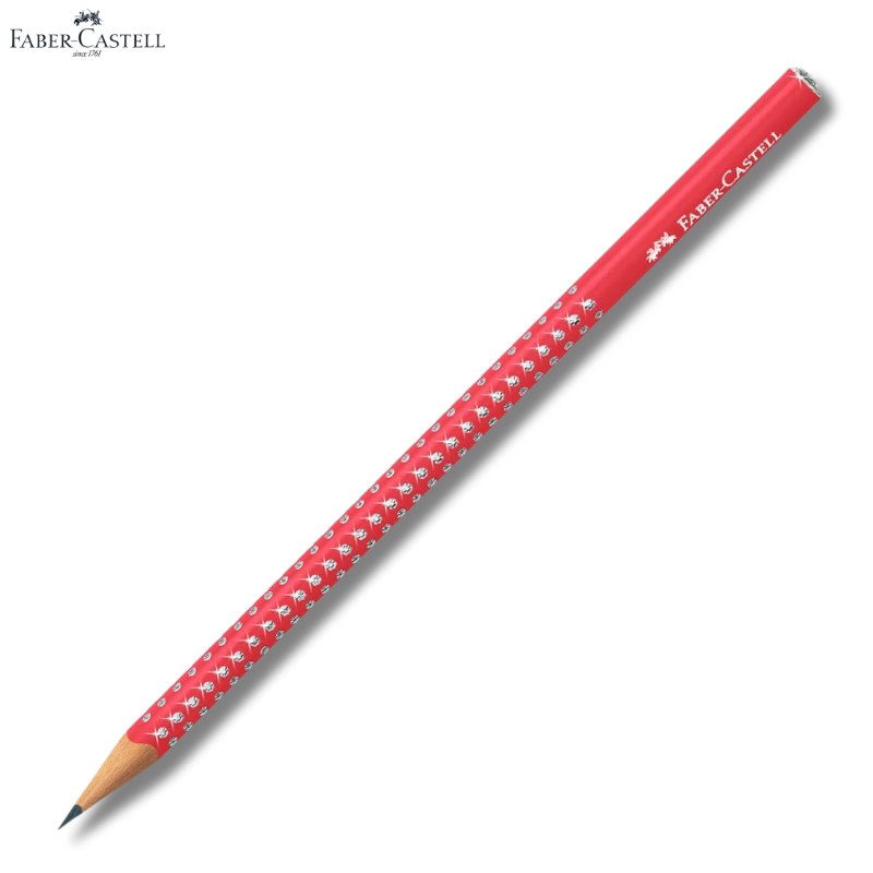 Μολύβι Sparkle II Grip Metallic Red - Faber Castell