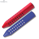 Γόμα Grip 2001 Τριγωνική Κόκκινη και Μπλέ - Faber Castell