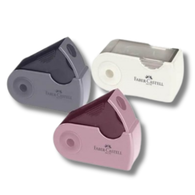 SLEEVE Mona Pink Barrel Sharpener - Faber Castell