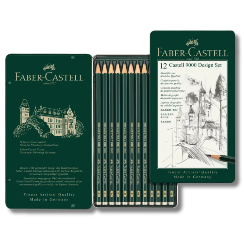 FABER CASTELL 9000 JUMBO Drawing Pencils