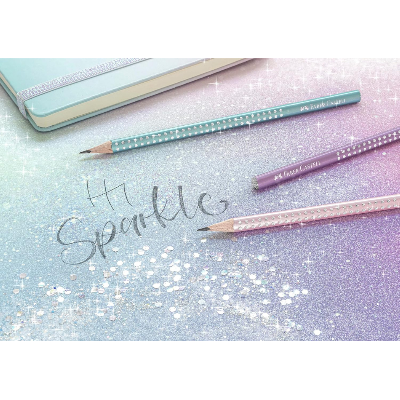 Μολύβι Sparkle II Grip Metallic Violet - Faber Castell