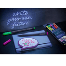 Σετ Μαρκαδόροι Grip Finepen 0.4 mm, 5 Νέον Χρώματα - Faber Castell