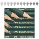 Σετ Μολυβιών Σχεδίου σε Μεταλλικό Κουτί των 12 - Faber Castell 9000