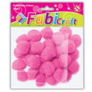 Craft pom poms various sizes 100pcs - FabiCraft